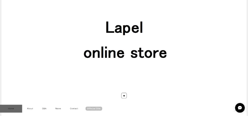 Lapel online store