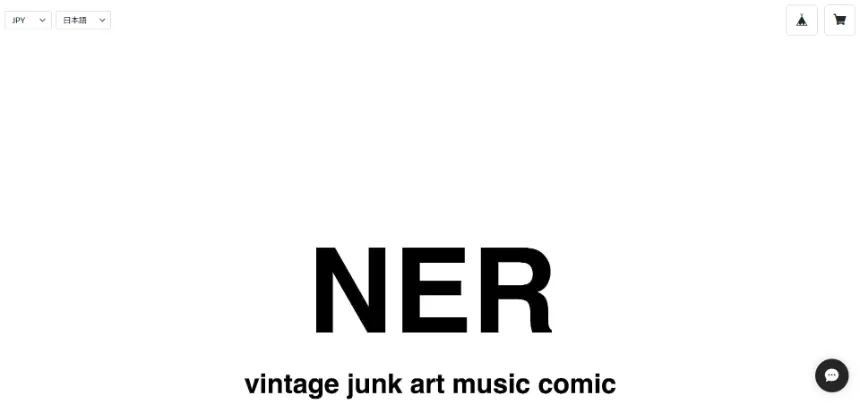 NER ネル 下北沢 古着屋 vintage junk art music comic