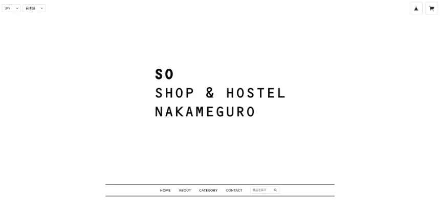 SO SHOP & HOSTEL NAKAMEGURO