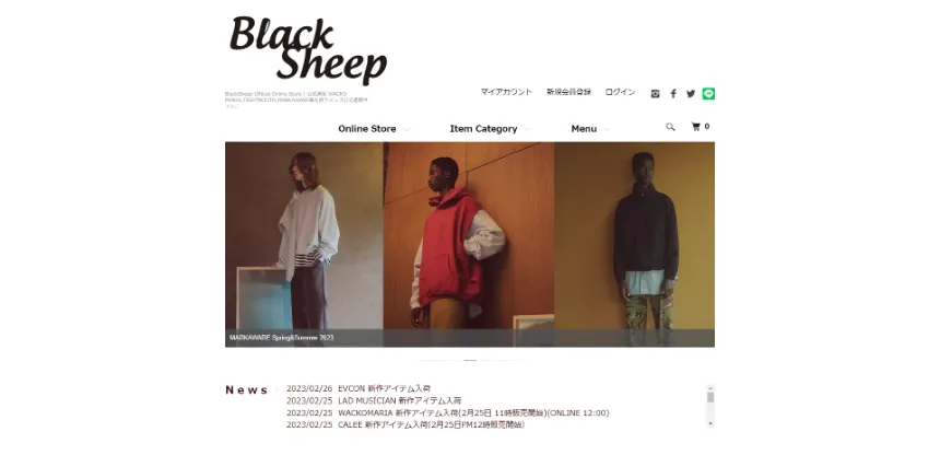 [BlackSheep］ブラックシープ Official